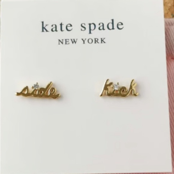 kate spade Jewelry - Kate Spade Side Kick earrings